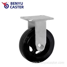 200mm Rubber Wheels Np Roller Bearing with Swivel&Brake